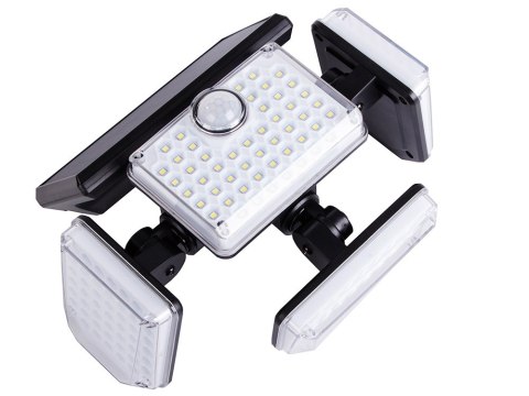 Lampa solarna 181 led z czujnikiem ruchu zmierzchu + pilot ogrodowa uliczna Lampa solarna 181 led z czujnikiem ruchu zmierzchu + pilot ogrodowa uliczna