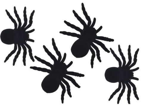 Pająk halloween 4 szt duże dekoracja straszne Pająk halloween 4 szt duże dekoracja straszne