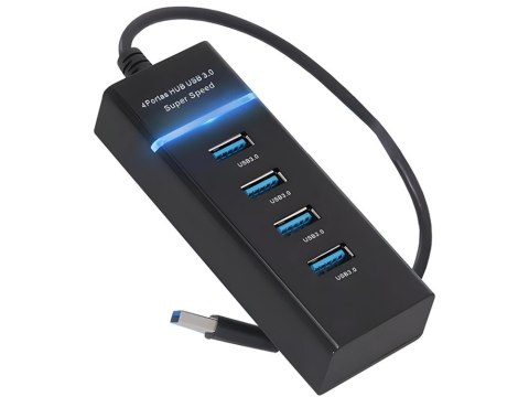 Hub usb 3.0 rozgałęźnik portów 4 porty rozdzielacz przejściówka adapter Hub usb 3.0 rozgałęźnik portów 4 porty rozdzielacz przejściówka adapter