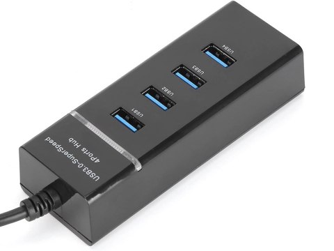 Hub usb 3.0 rozgałęźnik portów 4 porty rozdzielacz przejściówka adapter Hub usb 3.0 rozgałęźnik portów 4 porty rozdzielacz przejściówka adapter