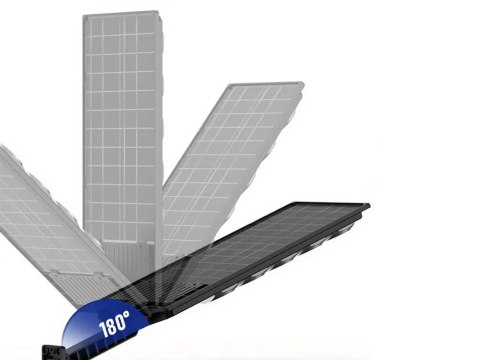 Lampa solarna led czujnik ruchu zmierzchu pilot latarnia nocna uliczna Lampa solarna led czujnik ruchu zmierzchu pilot latarnia nocna uliczna