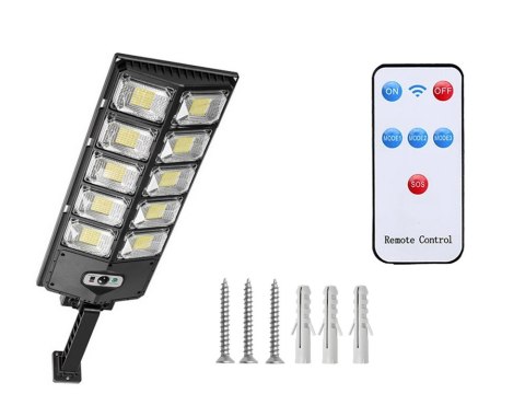 Lampa solarna led czujnik ruchu zmierzchu pilot latarnia nocna uliczna Lampa solarna led czujnik ruchu zmierzchu pilot latarnia nocna uliczna