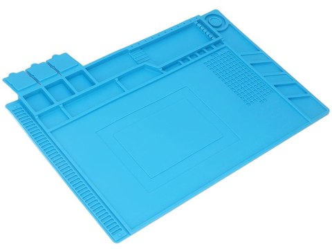 Mata silikonowa serwisowa lutowania organizer duża podkładka 30x45 magnes Mata silikonowa serwisowa lutowania organizer duża podkładka 30x45 magnes