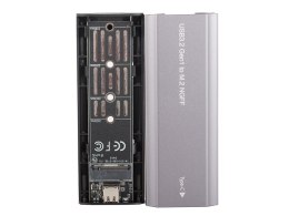 Obudowa adapter dysku kieszeń m.2 sata ngff usb 3.1 usb typ-c 2230-2280mm