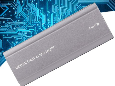 Obudowa adapter dysku kieszeń m.2 sata ngff usb 3.1 usb typ-c 2230-2280mm Obudowa adapter dysku kieszeń m.2 sata ngff usb 3.1 usb typ-c 2230-2280mm
