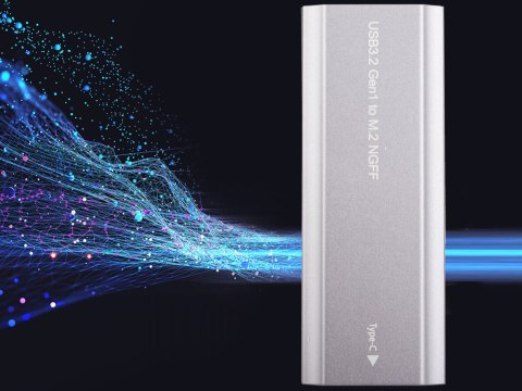 Obudowa adapter dysku kieszeń m.2 sata ngff usb 3.1 usb typ-c 2230-2280mm Obudowa adapter dysku kieszeń m.2 sata ngff usb 3.1 usb typ-c 2230-2280mm