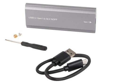 Obudowa adapter dysku kieszeń m.2 sata ngff usb 3.1 usb typ-c 2230-2280mm Obudowa adapter dysku kieszeń m.2 sata ngff usb 3.1 usb typ-c 2230-2280mm