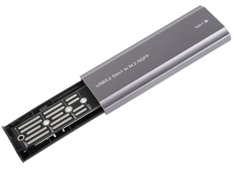 Obudowa adapter dysku kieszeń m.2 sata ngff usb 3.1 usb typ-c 2230-2280mm Obudowa adapter dysku kieszeń m.2 sata ngff usb 3.1 usb typ-c 2230-2280mm