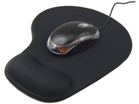Podkładka pod mysz myszkę pod nadgarstek ergonomiczna żelowa memory Podkładka pod mysz myszkę pod nadgarstek ergonomiczna żelowa memory