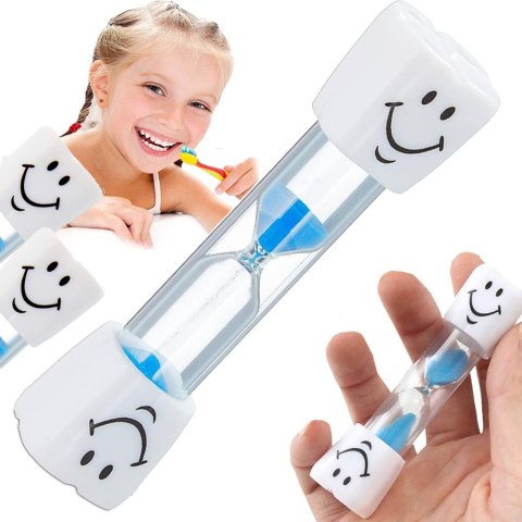 Klepsydra timer do mycia zębów timer dla dzieci 3 minuty zegarek Klepsydra timer do mycia zębów timer dla dzieci 3 minuty zegarek