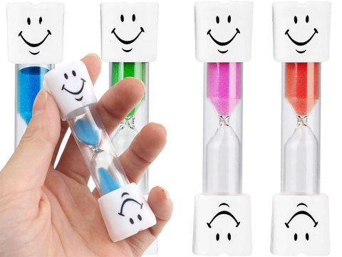 Klepsydra timer do mycia zębów timer dla dzieci 3 minuty zegarek Klepsydra timer do mycia zębów timer dla dzieci 3 minuty zegarek