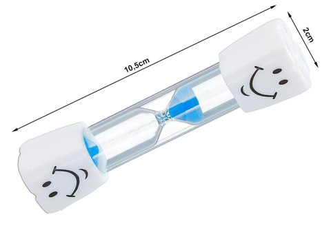 Klepsydra timer do mycia zębów timer dla dzieci 3 minuty zegarek Klepsydra timer do mycia zębów timer dla dzieci 3 minuty zegarek