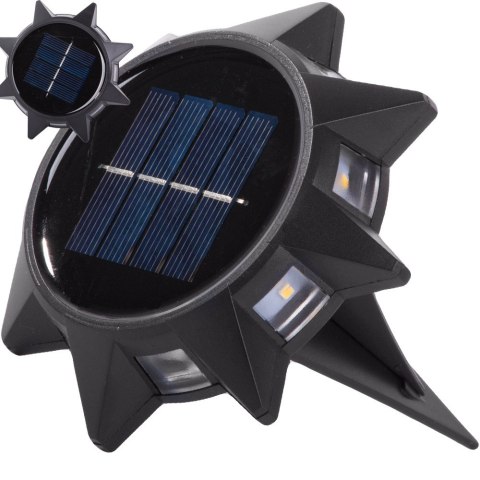 Lampa lampka ogrodowa solarna panel gruntowa z czujnikiem zmierzchu wbijana Lampa lampka ogrodowa solarna panel gruntowa z czujnikiem zmierzchu wbijana