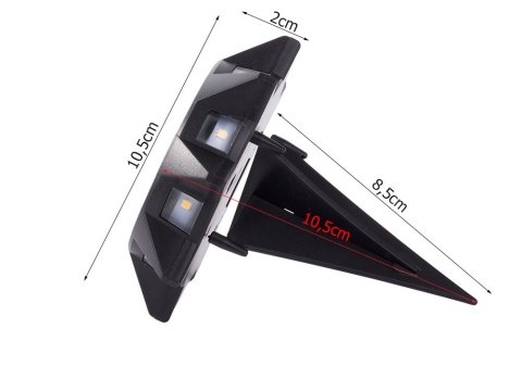 Lampa lampka ogrodowa solarna panel gruntowa z czujnikiem zmierzchu wbijana Lampa lampka ogrodowa solarna panel gruntowa z czujnikiem zmierzchu wbijana