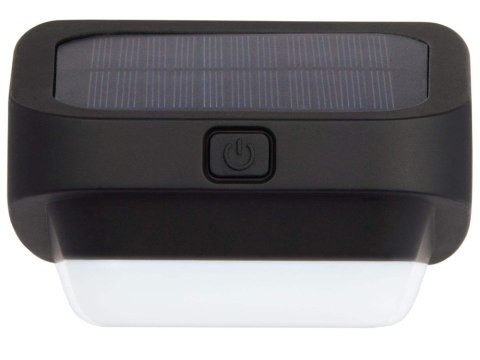 Lampka solarna ogrodowa led rgb na schody taras płot czujnik zmierzchu Lampka solarna ogrodowa led rgb na schody taras płot czujnik zmierzchu