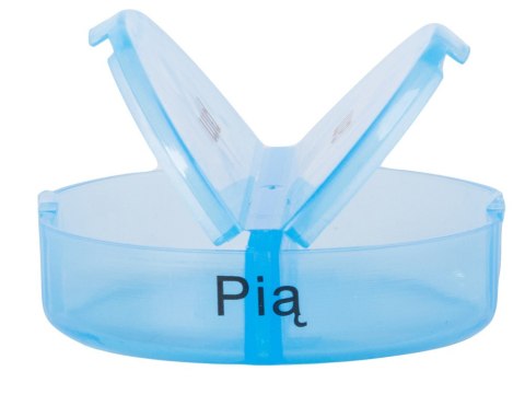 Pojemnik na leki tabletki pudełko pory dnia lekarstwa kasetka tygodniowy Pojemnik na leki tabletki pudełko pory dnia lekarstwa kasetka tygodniowy