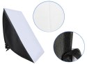 2x 135w lampa światło soft box zestaw statyw domowe studio foto żarówka