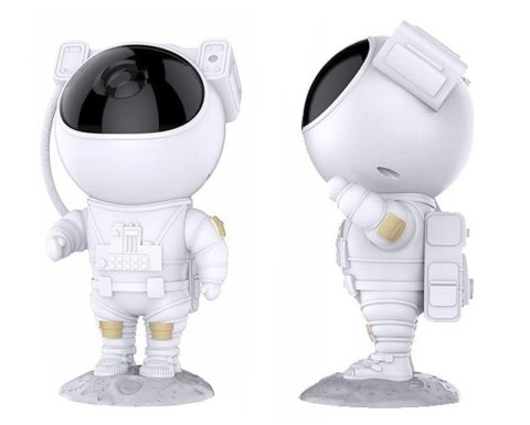 Projektor gwiazd astronauta lampka nocna rzutnik niebo laserowy led pilot Projektor gwiazd astronauta lampka nocna rzutnik niebo laserowy led pilot