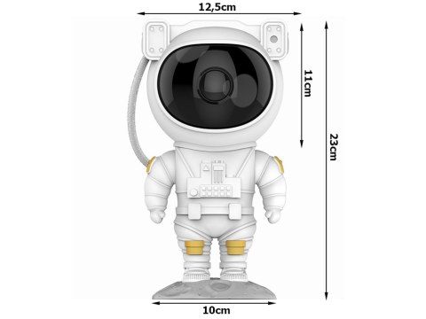 Projektor gwiazd astronauta lampka nocna rzutnik niebo laserowy led pilot Projektor gwiazd astronauta lampka nocna rzutnik niebo laserowy led pilot