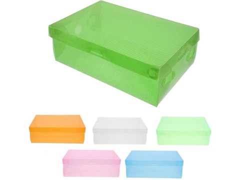 Pudełko pojemnik na buty organizer na obuwie wielokolor przezroczysty 10szt Pudełko pojemnik na buty organizer na obuwie wielokolor przezroczysty 10szt