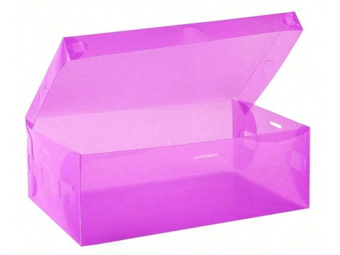 Pudełko pojemnik na buty organizer na obuwie wielokolor przezroczysty 10szt Pudełko pojemnik na buty organizer na obuwie wielokolor przezroczysty 10szt