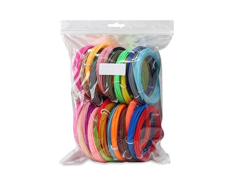 Wkłady do długopisu 3d pla filament 20 x 20 m 400 metrów kolory zestaw Wkłady do długopisu 3d pla filament 20 x 20 m 400 metrów kolory zestaw