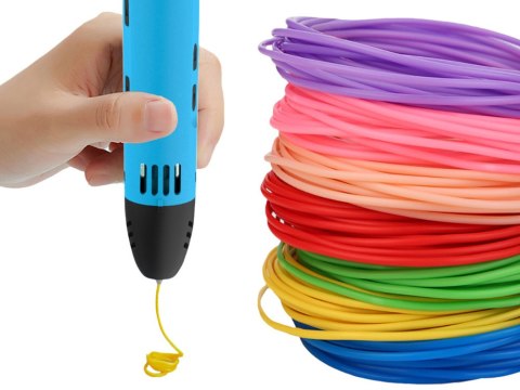 Wkłady do długopisu 3d pla filament 20 x 20 m 400 metrów kolory zestaw Wkłady do długopisu 3d pla filament 20 x 20 m 400 metrów kolory zestaw