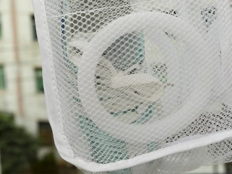 Worek siatka woreczek do prania butów obuwia dziecięcego z suwakiem pojemna Worek siatka woreczek do prania butów obuwia dziecięcego z suwakiem pojemna