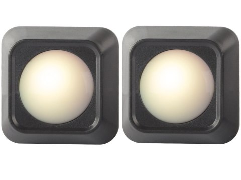 Lampka bezprzewodowa lampa nocna lampki rgb led pilot na baterie 2 sztuki Lampka bezprzewodowa lampa nocna lampki rgb led pilot na baterie 2 sztuki