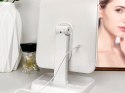 Lusterko kosmetyczne podświetlane led rozkładane lustro do makijażu premium