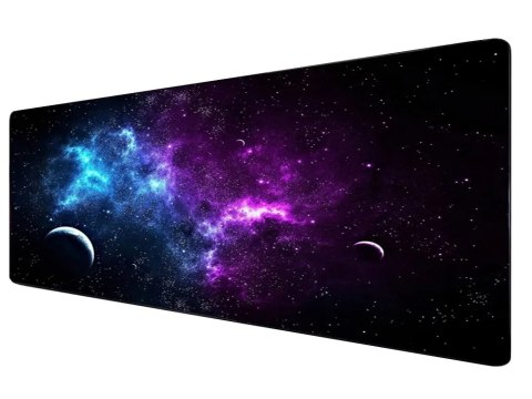 Podkładka pod mysz gamingowa na biurko xxl kosmos gwiazdy 90x40 gruba Podkładka pod mysz gamingowa na biurko xxl kosmos gwiazdy 90x40 gruba