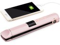 Prostownica do włosów ceramiczna lcd 2w1 regulacja temperatury power bank