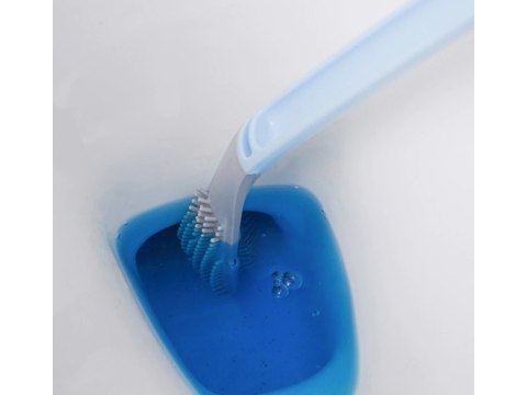 Silikonowa szczotka toaletowa do toalety wc haczyk do mycia higieniczna Silikonowa szczotka toaletowa do toalety wc haczyk do mycia higieniczna