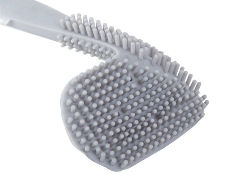 Silikonowa szczotka toaletowa do toalety wc haczyk do mycia higieniczna Silikonowa szczotka toaletowa do toalety wc haczyk do mycia higieniczna