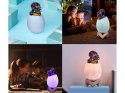 Lampka nocna dinozaur triceratops jajko rgb led jajo świecące dla dzieci