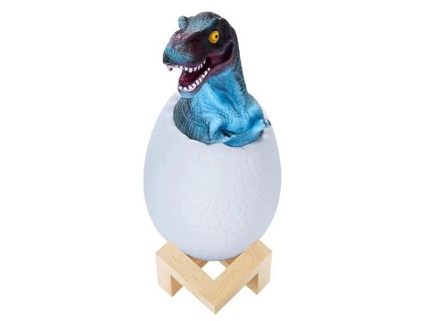 Lampka nocna dinozaur tyranosaur jajko rgb led jajo świecące dla dzieci Lampka nocna dinozaur tyranosaur jajko rgb led jajo świecące dla dzieci