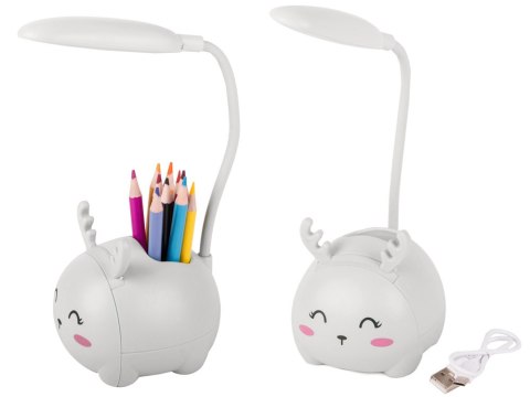 Lampka nocna dla dzieci led usb organizer stojak telefon do czytania nauki Lampka nocna dla dzieci led usb organizer stojak telefon do czytania nauki