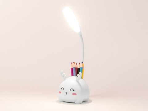 Lampka nocna dla dzieci led usb organizer stojak telefon do czytania nauki Lampka nocna dla dzieci led usb organizer stojak telefon do czytania nauki
