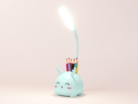 Lampka nocna dla dzieci led usb organizer stojak telefon do czytania nauki Lampka nocna dla dzieci led usb organizer stojak telefon do czytania nauki