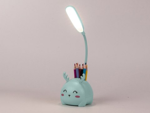 Lampka nocna dla dzieci led usb organizer stojak telefon do czytania nauki Lampka nocna dla dzieci led usb organizer stojak telefon do czytania nauki