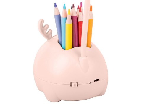 Lampka nocna dla dzieci led usb organizer stojak telefon do czytania nauki Lampka nocna dla dzieci led usb organizer stojak telefon do czytania nauki