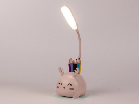 Lampka nocna dla dzieci led usb organizer stojak telefon do czytania nauki Lampka nocna dla dzieci led usb organizer stojak telefon do czytania nauki