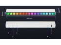 Ledy usb reakcja na dźwięk multikolor neon listwa rgb led mruga akumulator