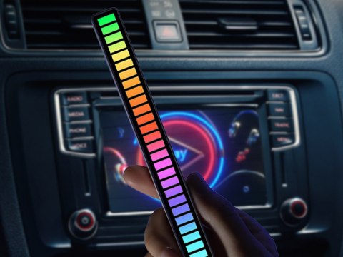 Ledy usb reakcja na dźwięk multikolor neon listwa rgb led mruga akumulator Ledy usb reakcja na dźwięk multikolor neon listwa rgb led mruga akumulator