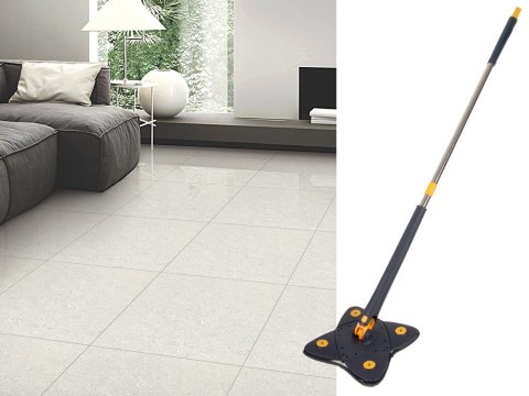 Mop płaski obrotowy do mycia podłóg podłogi z wyciskaczem higieniczny Mop płaski obrotowy do mycia podłóg podłogi z wyciskaczem higieniczny
