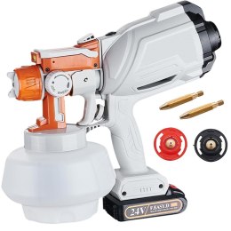 Pistolet do malowania natryskowy akumulatorowy malarski bezprzewodowy 120w