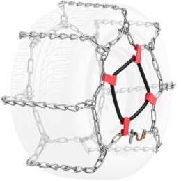 ŁAŃCUCHY ŚNIEGOWE NA KOŁA NAPĘDOWE DO TRAKTORKA OGRODOWEGO QUADA - 2 SZT.