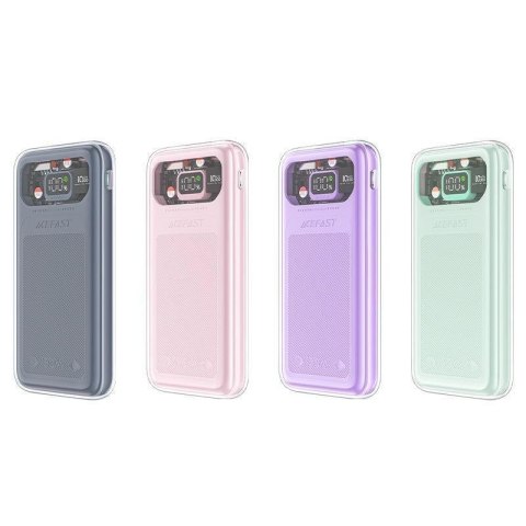 POWERBANK 10000MAH SPARKLING SERIES SZYBKIE ŁADOWANIE 30W SZARY POWERBANK 10000MAH SPARKLING SERIES SZYBKIE ŁADOWANIE 30W SZARY