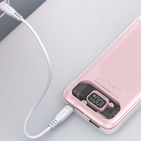POWERBANK 10000MAH SPARKLING SERIES SZYBKIE ŁADOWANIE 30W SZARY POWERBANK 10000MAH SPARKLING SERIES SZYBKIE ŁADOWANIE 30W SZARY
