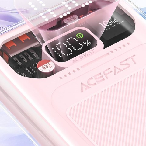 POWERBANK 10000MAH SPARKLING SERIES SZYBKIE ŁADOWANIE 30W SZARY POWERBANK 10000MAH SPARKLING SERIES SZYBKIE ŁADOWANIE 30W SZARY